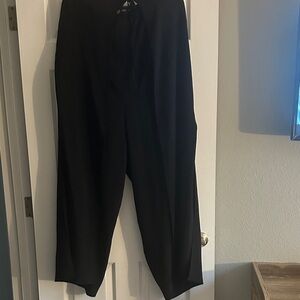 CeCe Plus Size Black Wide Leg Pants